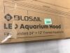 LED Aquarium Hood, Fish Tank Cover with Adjustable Brightness White Tube Light, Replaceable Full-Length Bulb, Fits 24-Inch Framed Aquariums - 5
