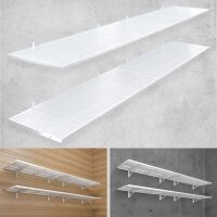 4-Pack 1.5x4ft Heavy Duty Garage Wall Shelving, 1000 lbs Load Capacity