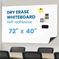 Large Magnetic Whiteboard for Wall 72" x 40"