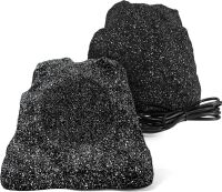 Herdio Outdoor Rock Bluetooth Speakers Wired IPX7 Waterproof 400 Watt, 2 Pack