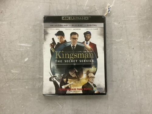 Case of (30) Kingsman: The Secret Service - 4K UltraHD + Blu-ray + Digital