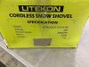 40V Cordless Snow Shovel - 7