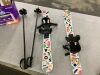 SOLA Kids Beginner Cross Country Skis with Poles and Adjustable Bindings for Ages 3&ndash;4 - 2