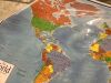 50" x 80" World Map - 3