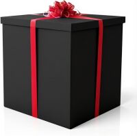 Giant Gift Box, Black