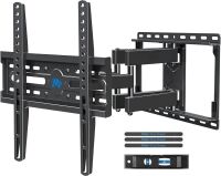 Mounting Dream TV Wall Mount for 32-65 Inch Television, Swivel and Tilt, Fits 16inch Studs, Max VESA 400X400 mm, 99lbs