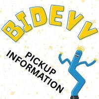 PICKUP INFORMATION - PLEASE READ!
