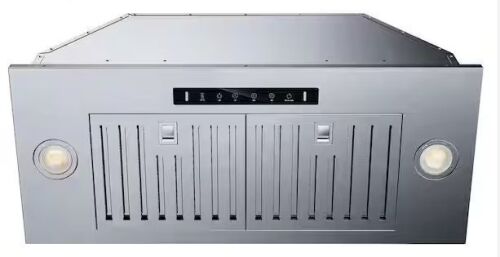 VIKIO 30 in. 900 CFM Convertible Ducted to Ductless Insert Range Hood in Stainless Steel with LED Lights and Gesture Control