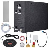 VEVOR Steam Shower Generator 15000-Watt Segmented Heating and Temperature Customization Home Steam Generator