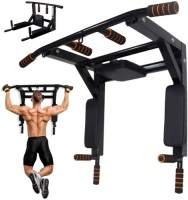 Multifunctional Wall Mounted Pull Up Bar,&nbsp;Dip Station,&nbsp;Supports to 440 Lbs&nbsp;