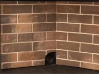 Pleasant Hearth Firebrick Panel Set for 42 in. Zero Clearance Ventless Dual Fuel Fireplace Insert