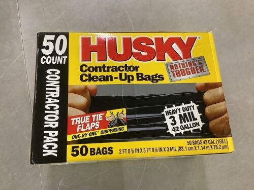 Husky 42 Gal. Contractor Bags (50-Count)