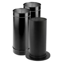 DuraVent DuraBlack Stove Pipe 6in. Diameter Stovepipe Kit