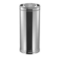 DuraVent DuraPlus All-Fuel Chimney 6in. X 24in. Diameter Chimney Pipe