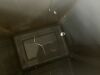 VEVOR Pull Out Double Trash Can 35 qt. x 2 with Door Mount Kit, Soft Close Slides - 1 Trash Can Cracked - 4