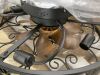 20" Caged Ceiling Fans with Lights - 4