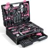 Pink Tool Kit with Case, 412pc