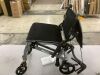 Portable Aluminum Transport Wheelchair with Handbrake - 2