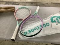 OGEENIER 27" Tennis Racket, 2 pack