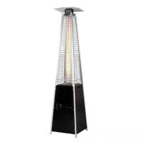 outermust 48,000 BTU Steel Propane Standing Pyramid Patio Heater with Wheels