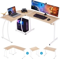 GreenForest 58.1" L Shaped Office Desk