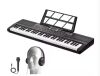 VEVOR 61 Key Digital Keyboard Piano, 200 Tones 200 Rhythms, Electric, Portable, with 60 Demo Songs, for Beginners Learning