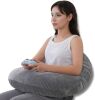 Lap Pillow Extra Arm Rest for Reading, Playing or Crocheting