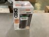 DREO 1500-Watt 9.84 in. Portable Ceramic Electric Convection Space Heater,3-Heat Levels,Thermostat,Remote,12H Timer in Silver - 2