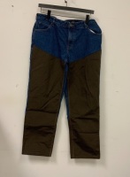 Mens Jeans 38x32 Classic Fit, E-Comm Return