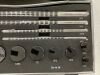 Jerax Tools No.10 Keyway Broach Set 18 pc - Damaged Case - 2