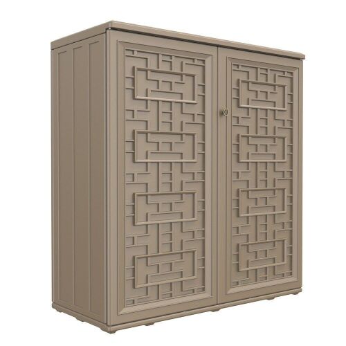 Outdoor Storage Cabinet, 14.96 in. W x 34.25 in. D x 36.22 in. H