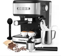 Espresso Machine 20 Bar, 2 in 1 Espresso Maker with Milk Frother Steam Wand
