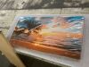 Beach Sunset Canvas Wall Art, 24" x 48" - 2