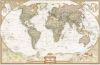 National Geographic World Executive Wall Map, Antique Style, 46 x 30.5 inches