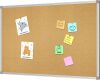 Lockways Cork Board Bulletin Board, 36" x 24"