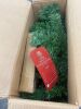 Lot of (2) 24" Pre-Lit Artificial Fir Christmas Wreath w/ Red Bow, LED Lights - 3