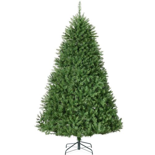 7.5' Hinged Douglas Full Fir Artificial Christmas Tree w/ Metal Stand
