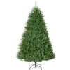 7.5' Hinged Douglas Full Fir Artificial Christmas Tree w/ Metal Stand