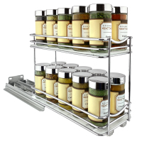 DOUBLE SPICE RACK 4&Prime; WIDE