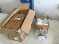Lot of (6) Large Sight Glasses