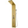Gold 50" Shower Panel with Adjustable Shower Head
