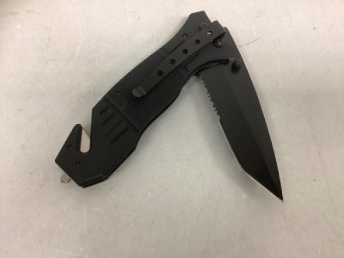 Smith & Wesson Extreme Ops Tanto Lockback Folding Knife, Appears New, Sold as is