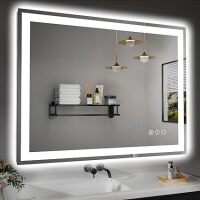40"x 32" LED Bathroom Mirror with Lights