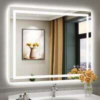 44x36 Inch LED Bathroom Mirror with Lights