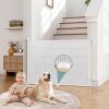 Retractable Baby Gates Extra Wide | Tall Dog Gates for Stairs | Indoor/Outdoor Use | Child Gates for Doorways, Deck, Porch, Hallways, Patio