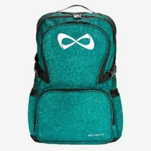 Nfinity Sparkle Teal Backpack Cheer Bag. NEW