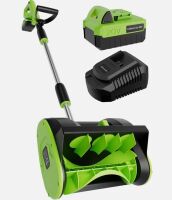 20V Cordless Electric Snow Shovel 12.2" Snow Blower 4.0Ah Battery Included