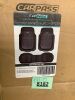 DeepDish Heavy Duty Rubber Floor Mats 3-Piece, Universal M-XL Size Trim-to-Fit Automotive Floor Mats for Truck Van SUV, Durable Waterproof All Weather Car Mats - 4