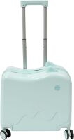 FAIRYPAGODA 18" Ride-On Kids Suitcase w/Lock, Mint Green