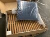 Adjustable Acacia Wood Chaise Lounge Chair w/ Side Table, Wheels - 79x26in - 2